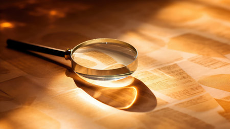 shimmer magnify glass paperの素材