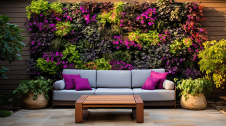 plants living wallの素材