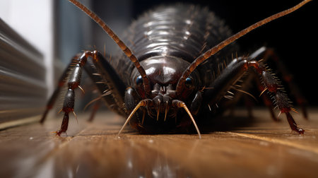 arthropod house centipedeの素材