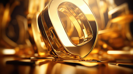 effect text effects goldの素材