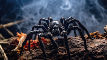 hairy wild flower backgroundの素材