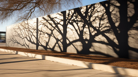 nature tree shadowの素材