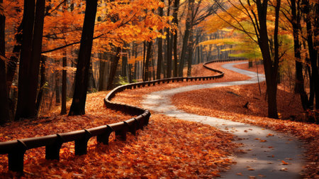 nature autum leafの素材