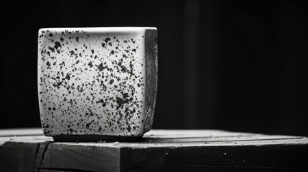 rustic black and white boxの素材