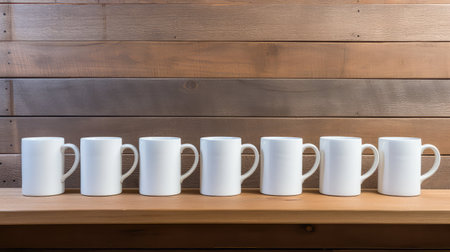 ceramic white mugsの素材