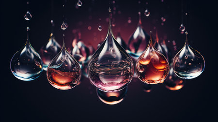 reflection water drop graphicの素材