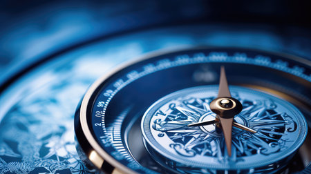 dial blue compassの素材