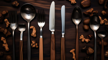 vintage black walnut backgroundの素材