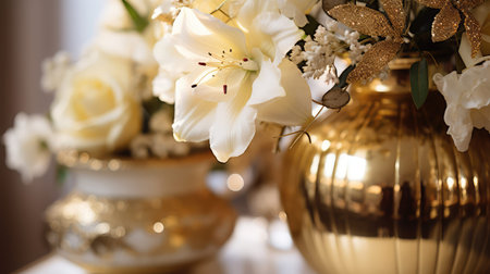 opulent gold decorative elementsの素材