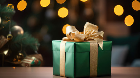 gift christmas green borderの素材