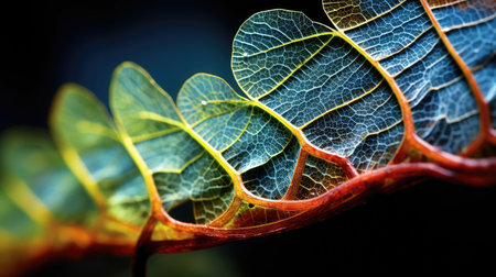 macro dna helix leafの素材