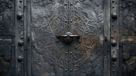 weathered grey metalの素材