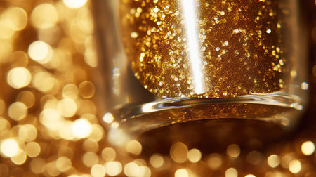 festive gold sparkle textureの素材