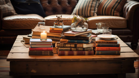 jumble books coffee tableの素材