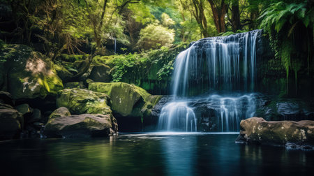tranquil flowing waterの素材