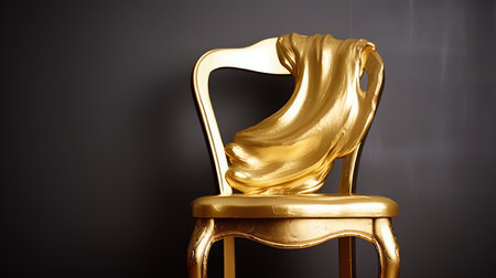 metallic gold paintの素材