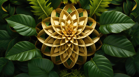 contrast flower of life goldの素材