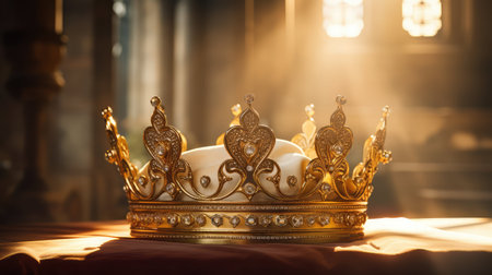 velvet royal gold crownの素材