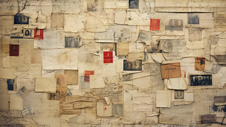 antique rustic paper textureの素材