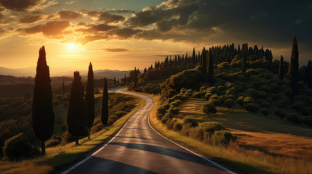 city roads to romeの素材