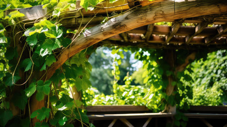 trellis plant vinesの素材