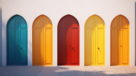 traditional morocco doorの素材