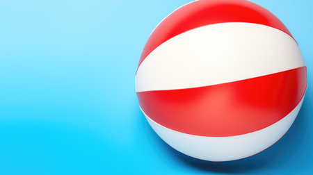 playful red blue white backgroundの素材