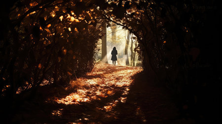 sunlight leaves shadowsの素材