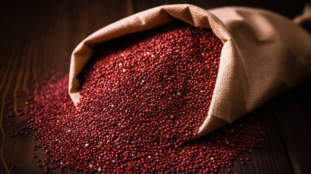 grains red quinoaの素材