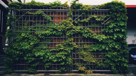 cascading vine wallの素材