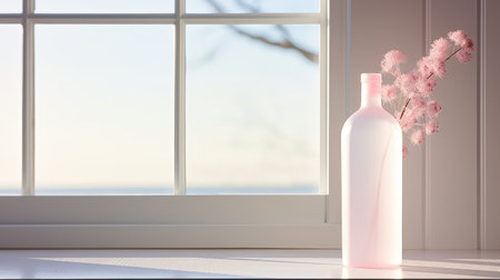 reflection white bottleの素材