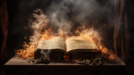 glow bible fireの素材