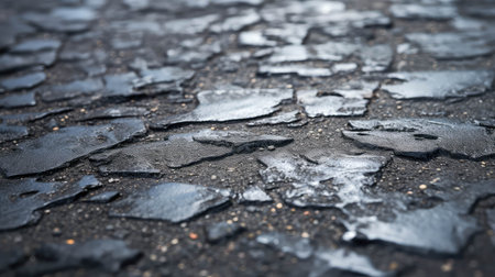 shiny asphalt textureの素材