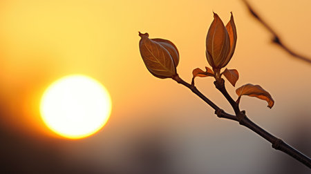 peaceful tree budの素材