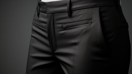 style black pantsの素材