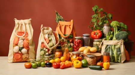 eco take out food bagの素材