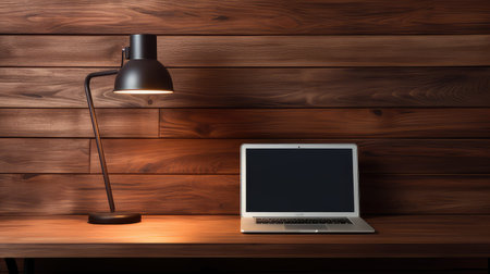 design wood desk backgroundの素材