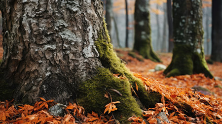 bark autumn textureの素材