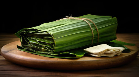 packaging banana leafの素材