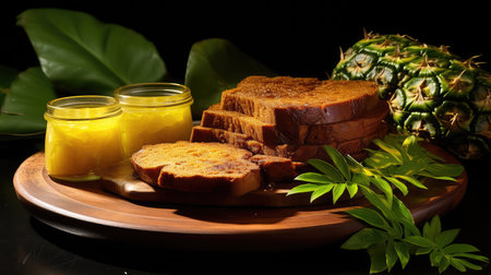 cooked breadfruit treeの素材