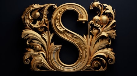 design gold 3d typeの素材