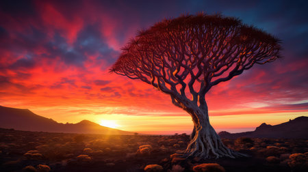 socotra dragon blood treeの素材