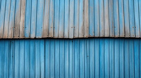 roof blue corrugated metalの素材