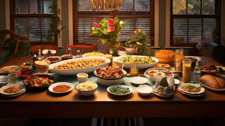 food diner tableの素材