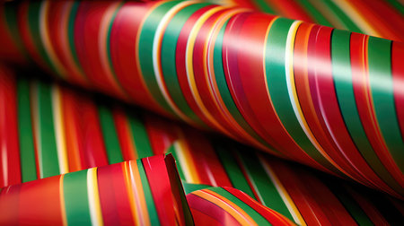 festive gift wrap paperの素材