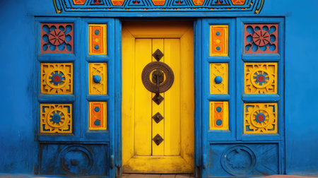 blue box doorの素材