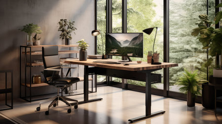 modern standing desk homeの素材