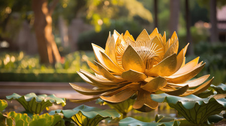 tranquility gold lotusの素材