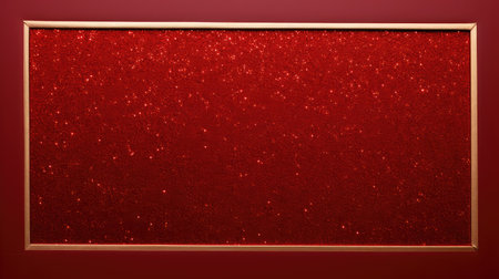 festive red glitter borderの素材