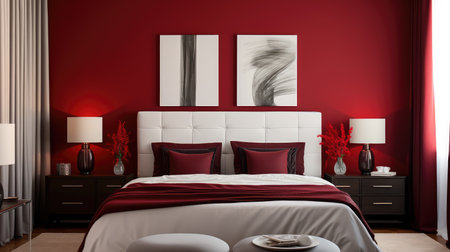 wall home redの素材